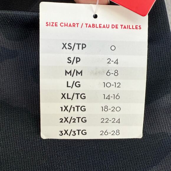 Spanx Look At Me Now Leggings Women's M Black Camo Classic Leggings Preppy - Picture 4 of 13